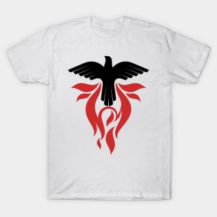 A dove in a flame of fire is a symbol of the Holy Spirit T-Shirt